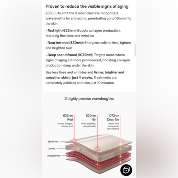 CurrentBody Skin Red Light Therapy Mask (Series 2) - Picture 12 of 12